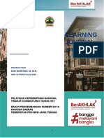 Learning Journal Organisasi Pembelajar - Budi Murtono