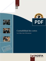 PDF Contabilidad de Costos Luis Felipe Lujan Alburquequepdf