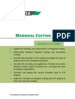 14 Marginal Costing