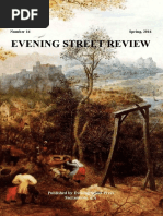 EVENING STREET REVIEW      NUMBER 14, SPRING 2016 