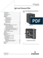 Fisher 4660 High Low Pressure Pilot: Instruction Manual
