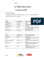 Unit 1-2 VIC wordlist-1 english BTC