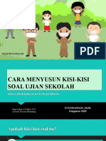 Penyusunan Kisi-Kisi Soal