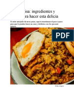 Arroz Paisa