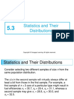 W8. 3 Statistics and their distributions