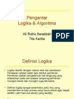 1 - Pengantar logika & algoritma