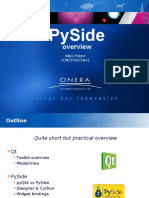 PySide - Introduction to the Qt GUI toolkit binding for Python