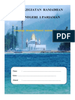 Buku Kegiatan Ramadhan Siswa