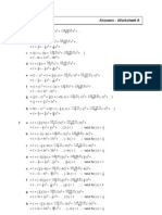 C4 Marking Schemes