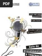 Guia de atendimento à imprensa