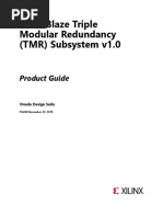 Microblaze Triple Modular Redundancy (TMR) Subsystem V1.0: Product Guide