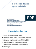 Regulation of Medical Devices and Diagnostics in India