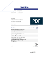 TOPRANKERS Freelance Invoice Format