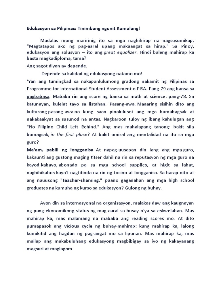 Gawain Sa Pagsusuri 2 | PDF