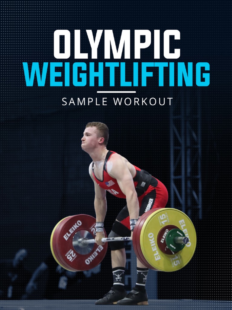 Olympic Weightlifting Program PDF Weight Training Weight
