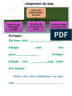 Cara Menghormati Ibu Bapa