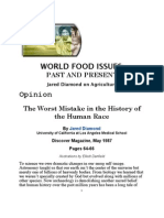 2100251 Jared Diamond the Worst Mistake in the History of the Human Race