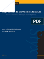 MICHALOWSKI-VELDHUIS Approaches to Sumerian Literature