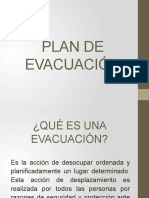 Plan de Evacuación