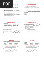 Sorting Algorithms (Ch. 6 - 8) !