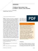 Assessing The Value of Healthcare Interventions Using Multi-Criteria Decision Analysis: A Review of The Literature