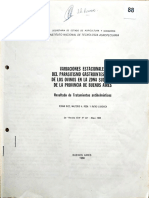 Niec; 1966 - Variaciones Estacionales Del Parasitismo Gastrointestinal de Los Ovinos en La Zona Sud-este de La Provincia de Buenos Aires