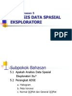 MATERI 4 Analisis Data Spasial Eksploratori