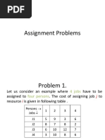 4 Assignment Problem