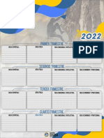 agenda planificadora modificada