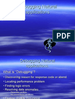 Debugging Natural Applications