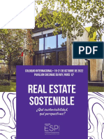 Coloquio Internacional Real Estate Sostenible - ESPI2R Paris Oct 2022