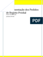 Regulamentação dos Pedidos de Registo Predial