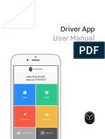 User Manual: Driver App