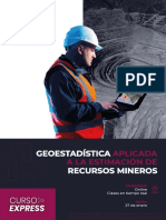 Geoestadística Recursos Mineros: Aplicada A La Estimación de