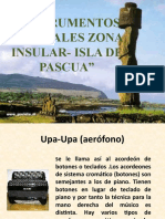 Instrumentos Musicales Zona Insular- Isla de Pascua
