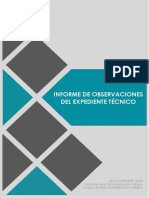 Informe Observaciones