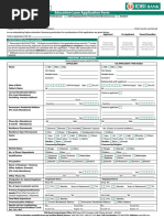 Education Loan Application Form: Instructions