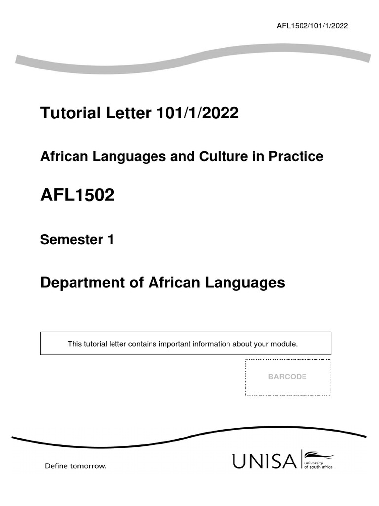 AFL1502 Module Overview and Guidelines | PDF | Business | Art