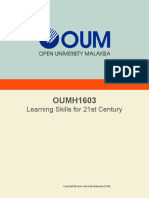 OUMH1603 Learning Skills For 21st Century - Capr20