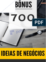 BÔNUS 700 Ideias de Negócios