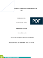 Valores Eticos Un Deber Y Un Derecho en Nuestro Proyecto de Vida