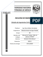 Manual de EPANET para redes de distribución