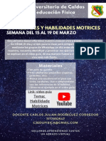 Carlos Julian Rodríguez, Marzo 15-19 NOVENOS