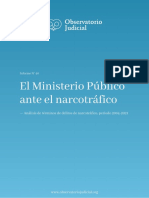 Informe N°40 El MP Ante El Narcotrafico