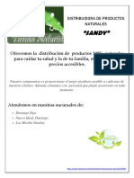 Catalogo DISTRIBUIDORA SANDY