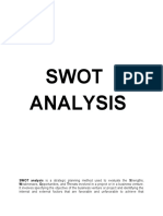 Swot Analysis