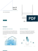 300Mbps Wireless N Gigabit GPON Router: All-in-One Device