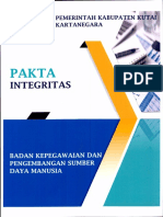 PAKTA INTEGRITAS