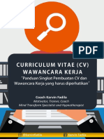 CV dan Wawancara Kerja