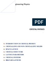 UNIT I Crystal Physics